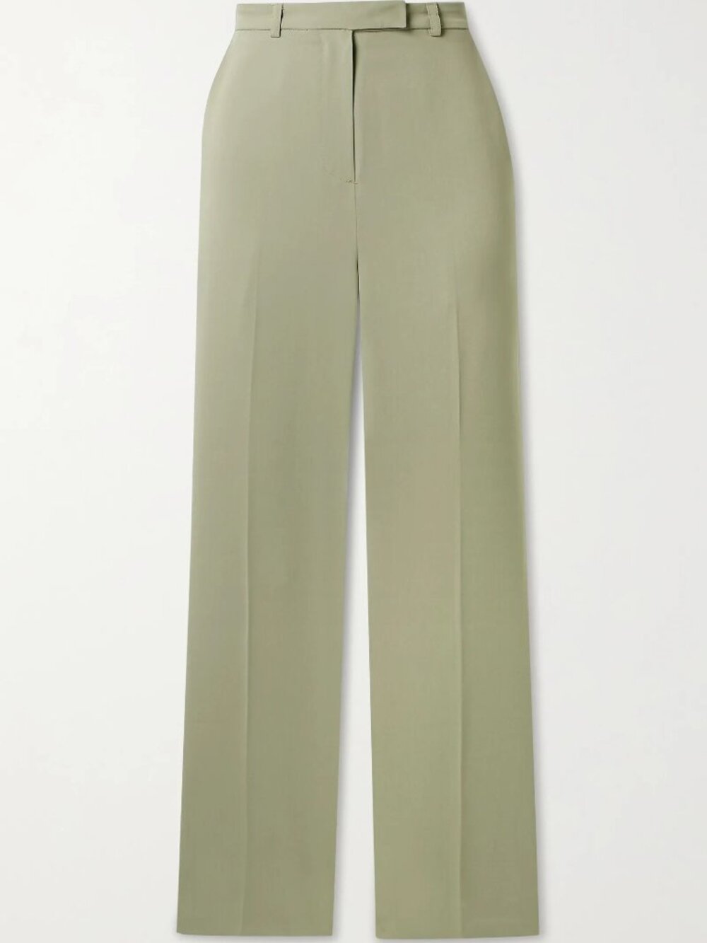 FRANKIE SHOP, | NWT | Isla pleated crepe straight-leg pants, Size: M